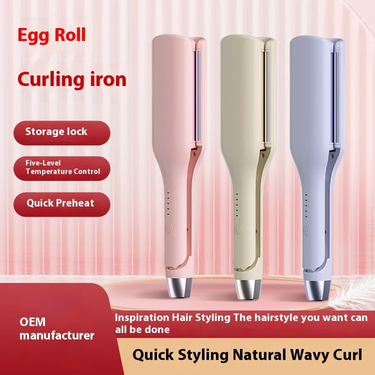 Big Wave Hair Perm Egg Hair Curler Does Not Hurt Hair Hair Curler Automatic Hair Curler Hair Curler And Straightener Dual-use